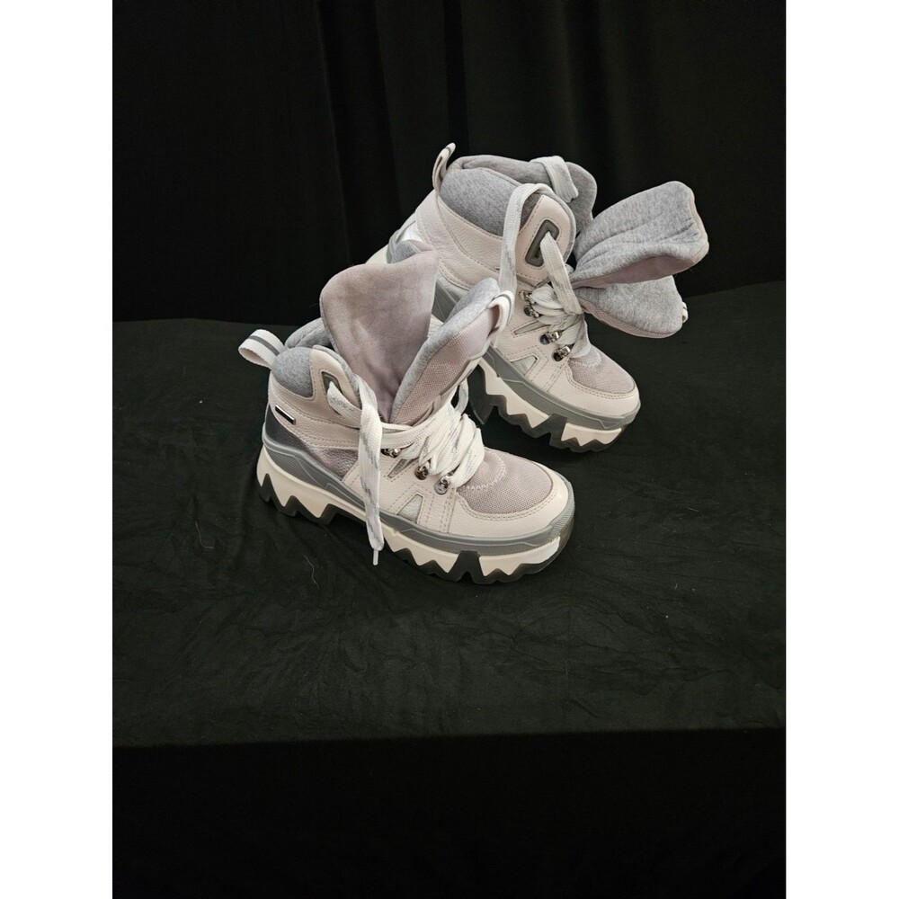 COUGAR WOMEN'S WICKED WATERPROOF WINTER BOOTS WHITE/SILVER